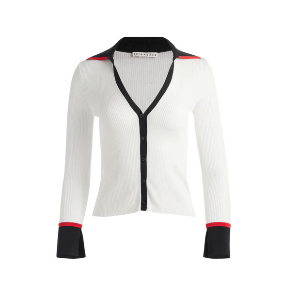 Alice + Olivia NEALIE CARDIGAN M - Picture 2 of 5